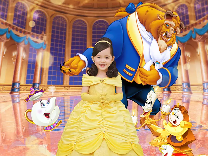 ディズニーキャラクター撮影