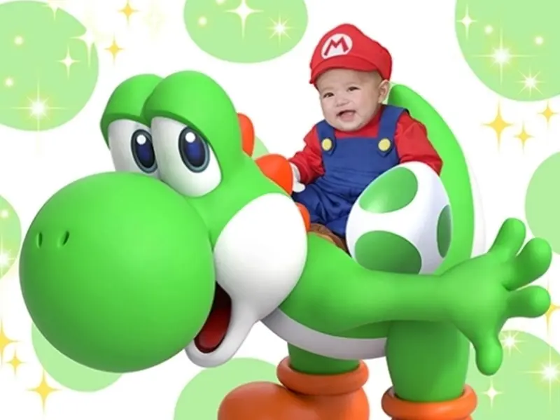 スーパーマリオ撮影