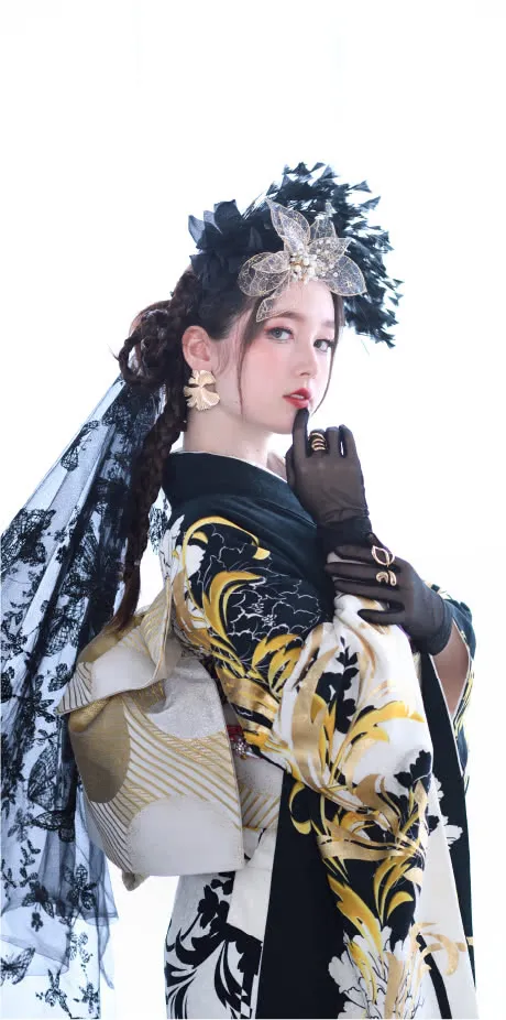 韓国っぽクールの振袖4