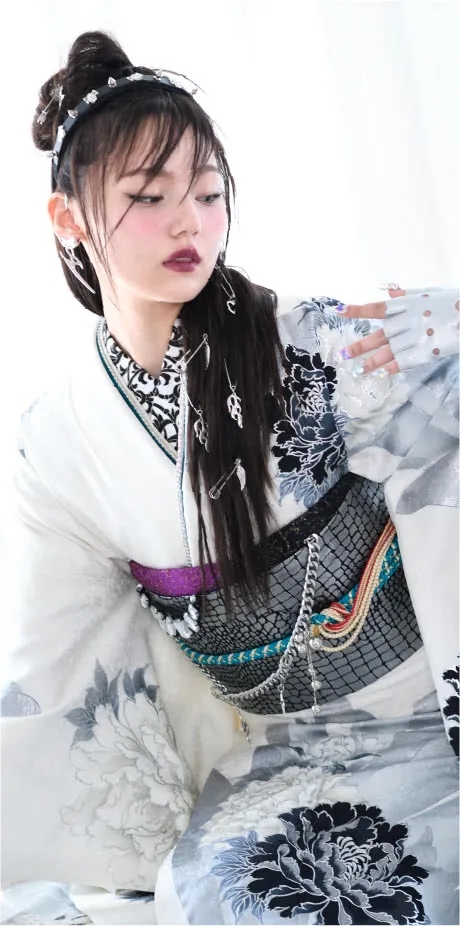 韓国っぽクールの振袖5