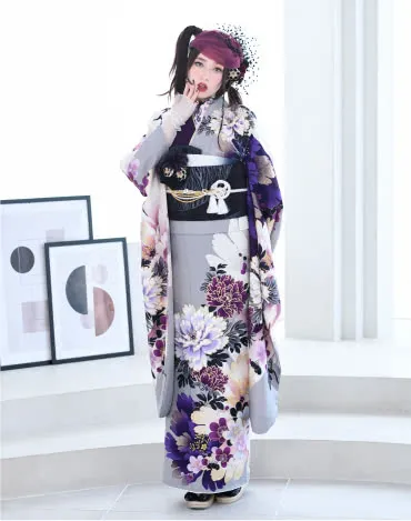 韓国っぽクールの振袖7