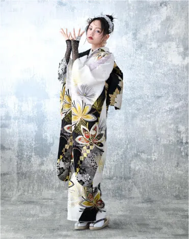 韓国っぽクールの振袖10