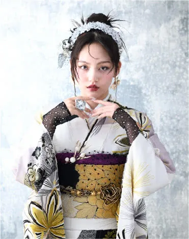 韓国っぽクールの振袖11