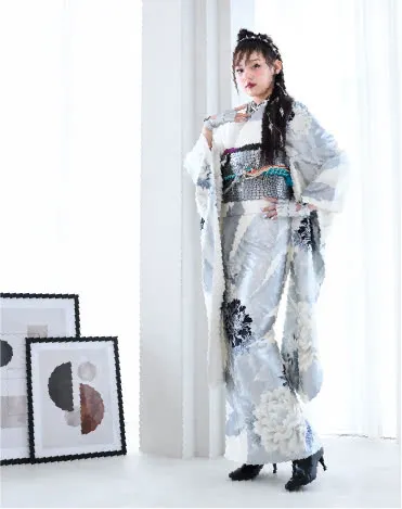 韓国っぽクールの振袖20