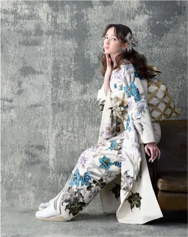 韓国っぽクールの振袖22