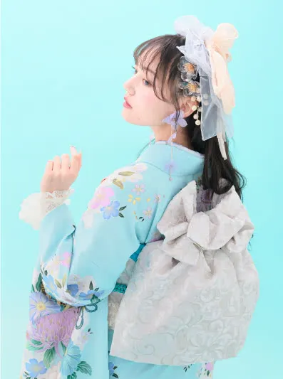 韓国っぽキュートの振袖14