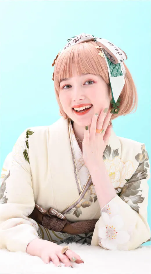 韓国っぽレトロの振袖3