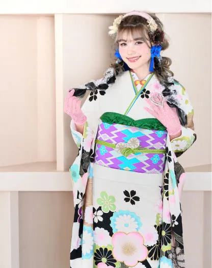 韓国っぽレトロの振袖18