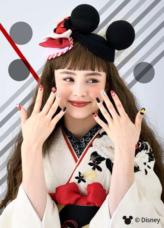 ディズニーの振袖1