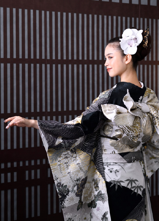 王道華やかの振袖23