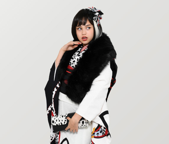 クルエラ振袖イメージ画像