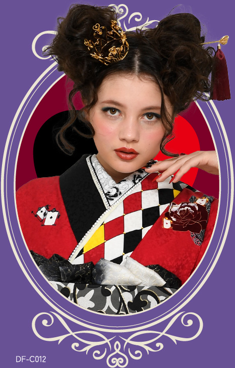 ハートの女王振袖イメージ画像