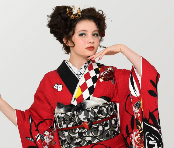ハートの女王振袖イメージ画像