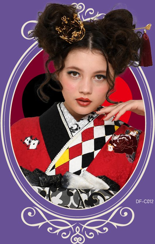 ハートの女王振袖イメージ画像