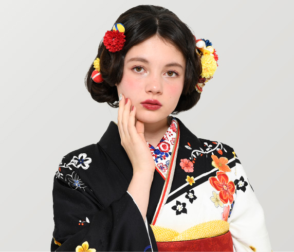 白雪姫振袖イメージ画像