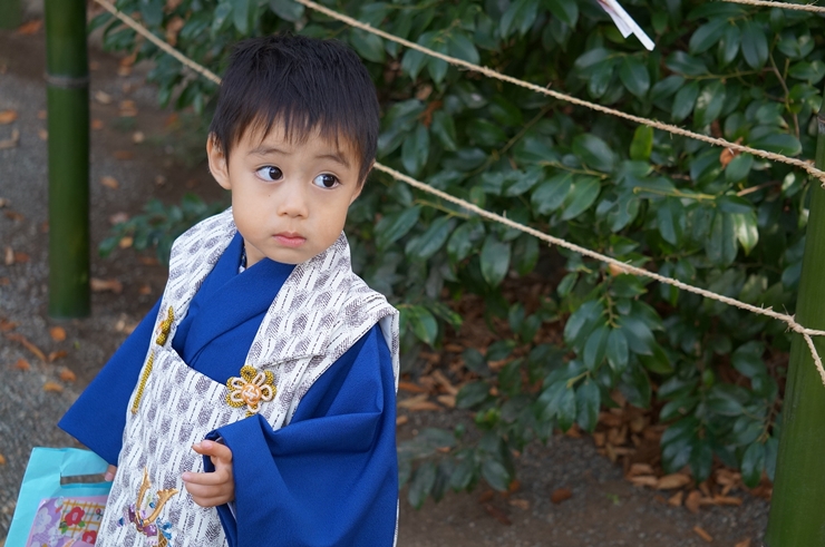 3歳男の子　七五三神事の時のみ着用