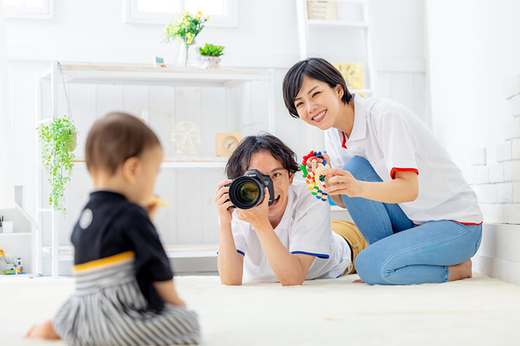 赤ちゃんの写真を撮るなら自宅？フォトスタジオ？