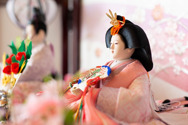 季節・年中行事日本ひな祭り人形